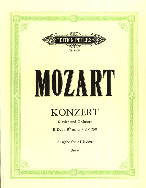 MOZART W.A. - CONCIERTO Nº6 SIb M CON CADENCIAS - KV.238