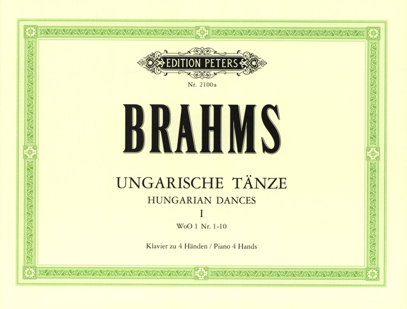 BRAHMS J. - DANZAS HUNGARAS V.1 (1-10) -