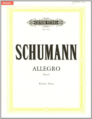 SCHUMANN R. - ALLEGRO SI m URTEXT - OP.8