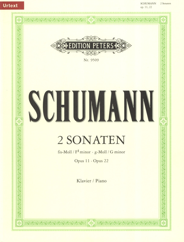 SCHUMANN R. - SONATAS FA# m Y SOL m (2) - OP.11/22