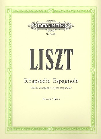 LISZT F. - RAPSODIA ESPAÑOLA -