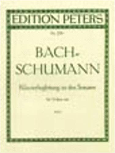 BACH J.S. /SCHUMANN R. - SONATAS VIOLIN (ACC.PIANO) BWV 1001-1003