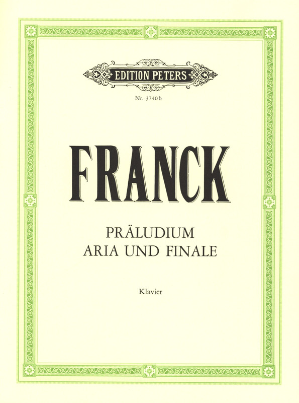 FRANCK C. - PRELUDIO, ARIA Y FINAL - OP.23