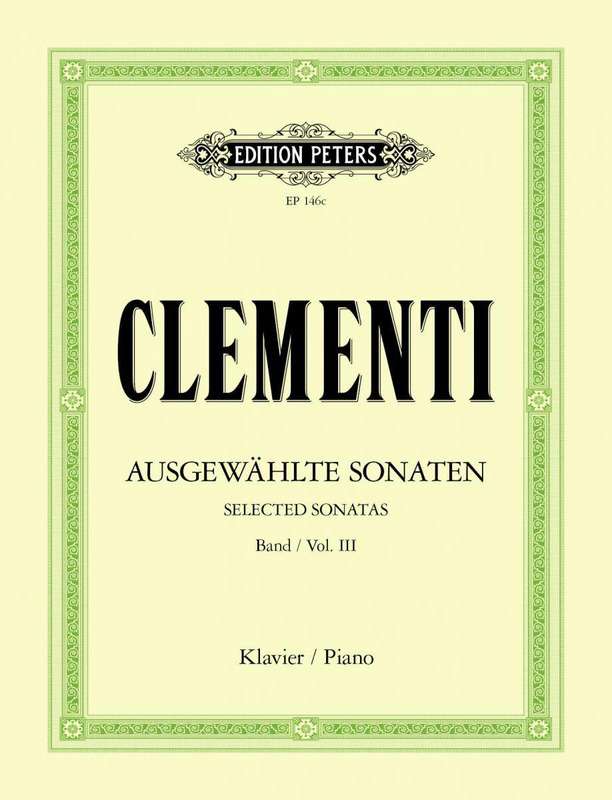 CLEMENTI M. - SONATAS V.3 -