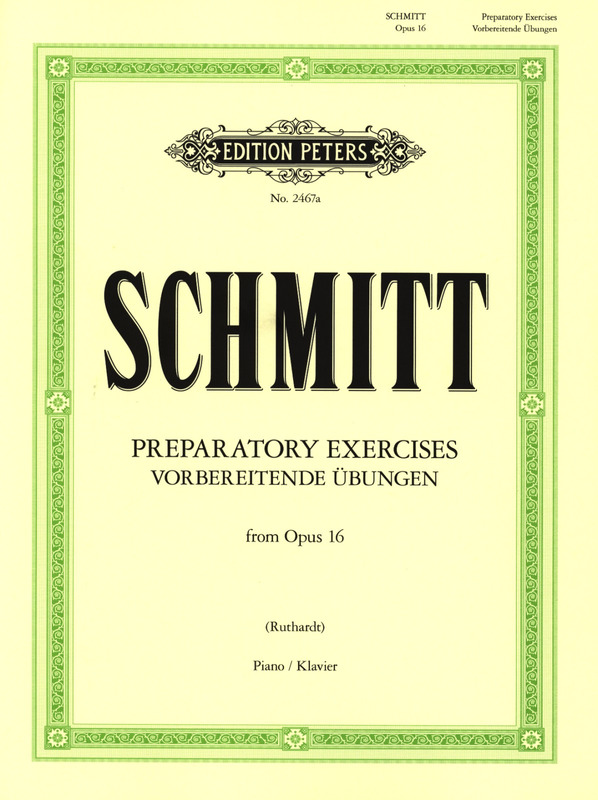 SCHMITT A. - EJERCICIOS ESCALAS Y ARPEGIOS - OP.16