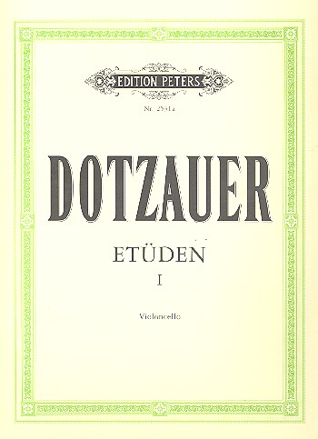 DOTZAUER J.J.F. - ESTUDIOS SELECTOS V.1 VIOLONCHELO