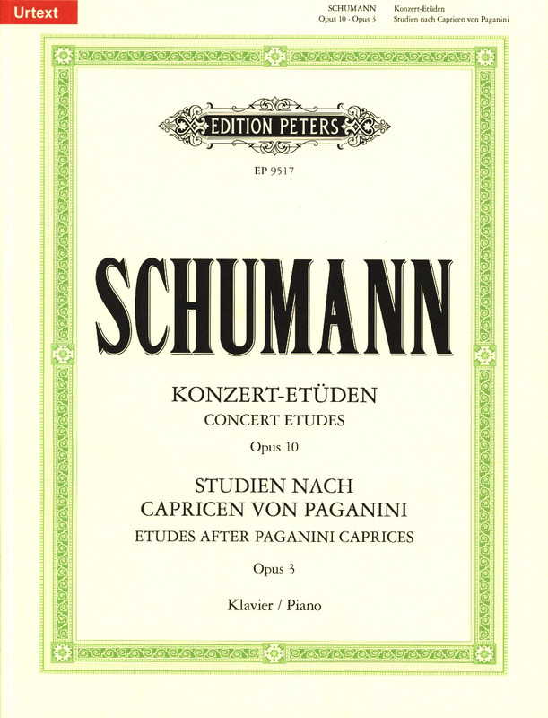 SCHUMANN R. - ESTUDIOS/ESTUDIOS DE CONCIERTO - OP.3,10