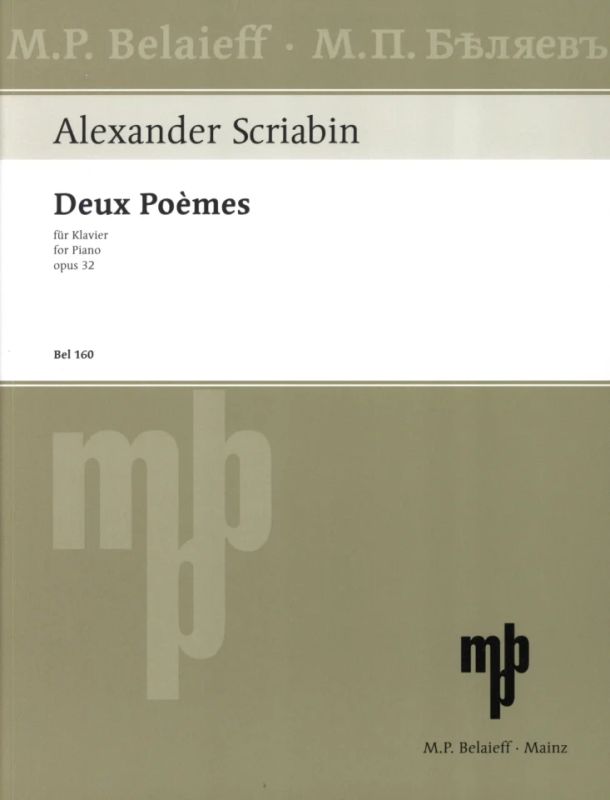 SCRIABINE A. - POEMAS (2) - OP.32