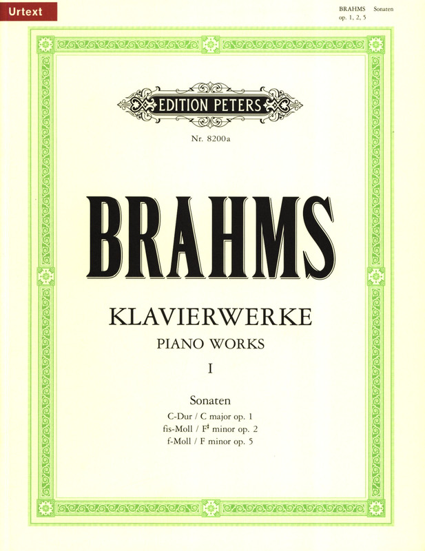 BRAHMS J. - OBRAS PARA PIANO V.1 URTEXT -