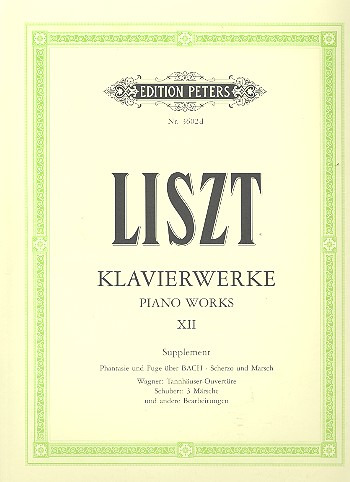 LISZT F. - OBRAS PARA PIANO V.12 -