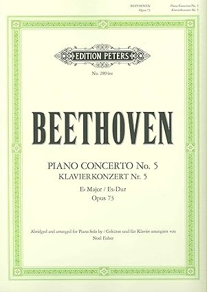 BEETHOVEN L.V. - CONCIERTO Nº5 MIb M EMPERADOR - OP.73 **PIANO SOLO**