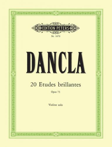 DANCLA CH. - ESTUDIOS BRILLANTES Y CARACTERISTICO(20) - OP.73