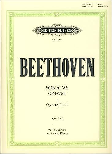 BEETHOVEN L.V. - SONATAS V.1 - OP.12,23,24 (V/P)