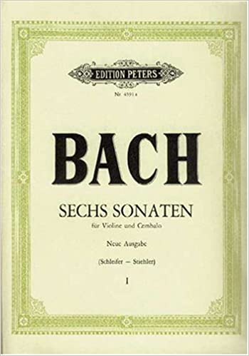 BACH J.S. - SONATAS V.1 (1-3) (6) - BWV.1014-1016