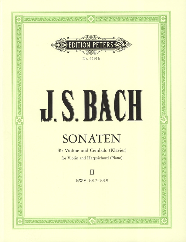 BACH J.S. - SONATAS V.2 (4-6) (6) - BWV.1017-1019 (+CD)