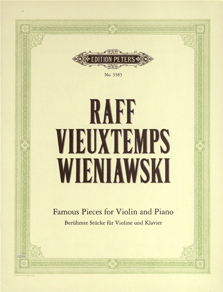 RAFF/VIEUXTEMPS/WIENIAWSKI - CAVATINA- REVERIE- LEYENDA