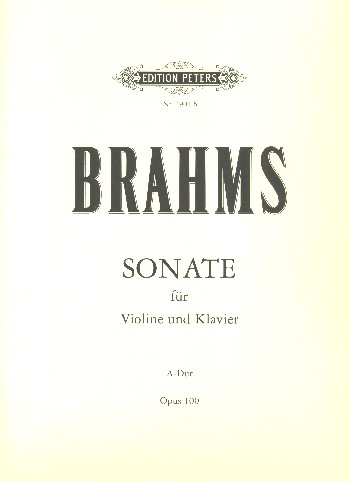 BRAHMS J. - SONATA Nº2 LA M - OP.100