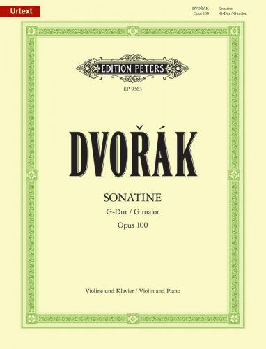 DVORAK A. - SONATINA SOL M (+CD) - OP.100