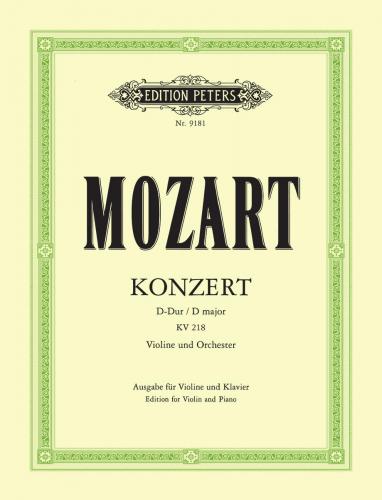 MOZART W.A. - CONCIERTO Nº4 RE M - KV.218
