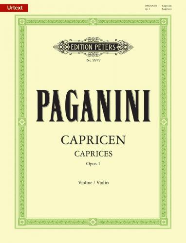 PAGANINI N. - CAPRICHOS (24) URTEXT - OP.1