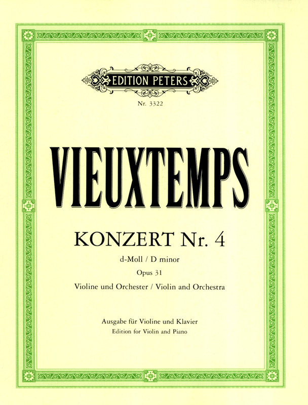 VIEUXTEMPS H. - CONCIERTO Nº4 - OP.31