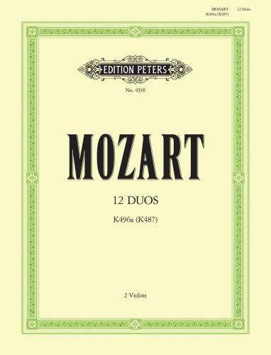 MOZART W.A. - DUOS FACILES (12) - KV.487