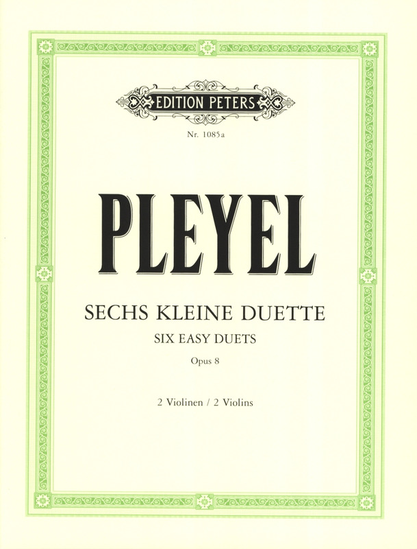 PLEYEL I. - DUOS (6) (V) - OP.8