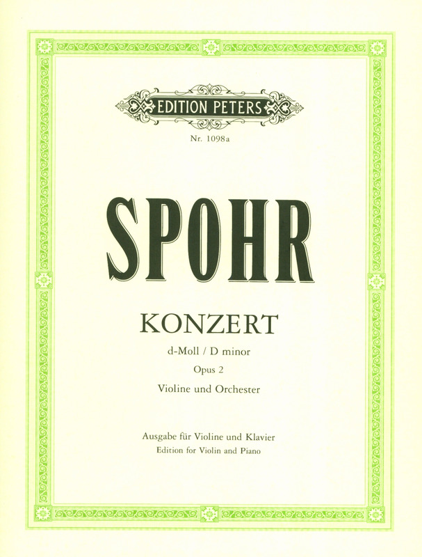 SPOHR L. - CONCIERTO Nº2 RE m - OP.2