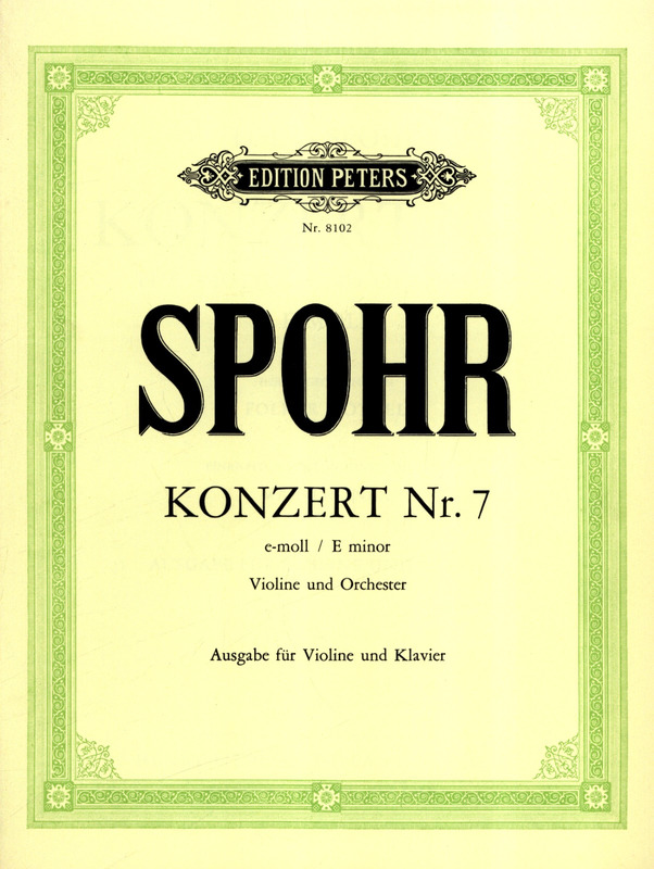 SPOHR L. - CONCIERTO Nº7 MI m - OP.38