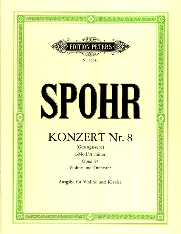 SPOHR L. - CONCIERTO Nº8 LA m - OP.47