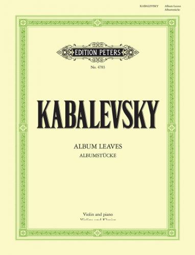 KABALEVSKY D. - ALBUM (NO DISPONIBLE PARA ESPAÑA)