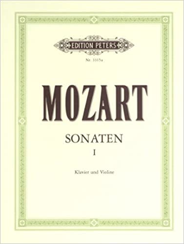 MOZART W.A. - SONATAS V.1 - VIOLIN Y PIANO-