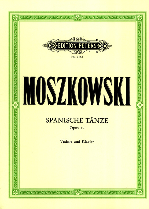 MOSZKOWSKI M. - DANZAS ESPAÑOLAS - OP.12