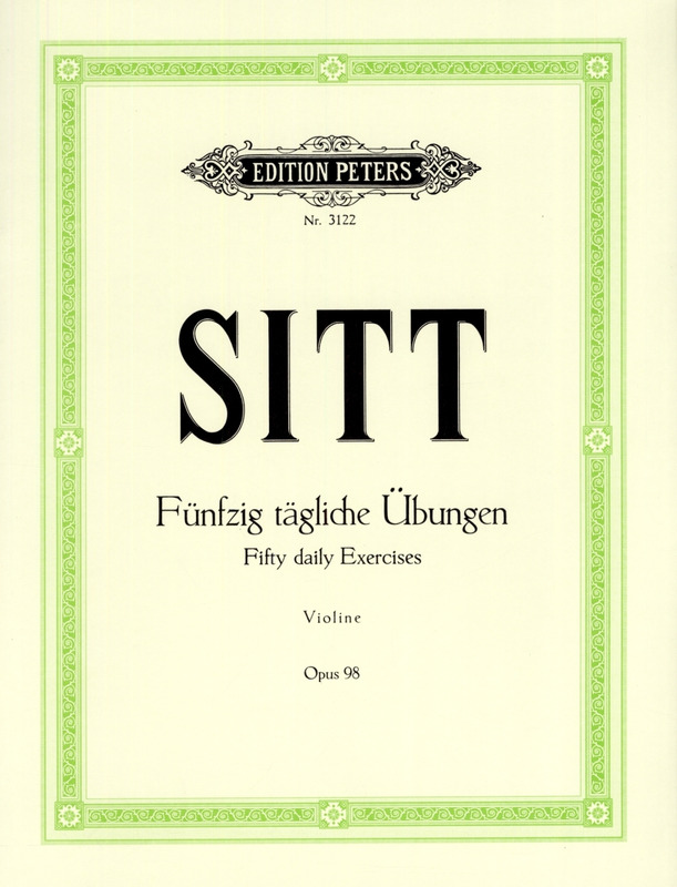 SITT H. - EJERCICIOS DIARIOS (50) OP.98 VIOLIN