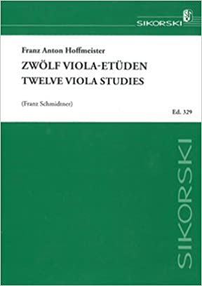 HOFFMEISTER F. - ESTUDIOS (12) -(VIOLA)