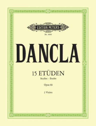 DANCLA CH. - ESTUDIOS (15) - OP.68 - VIOLA -