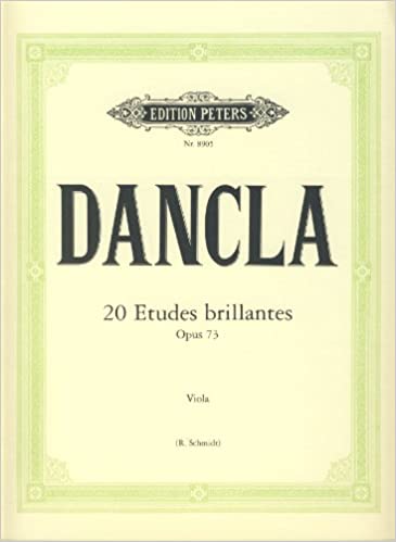 DANCLA CH. - ESTUDIOS BRILLANTES (20) - OP.73