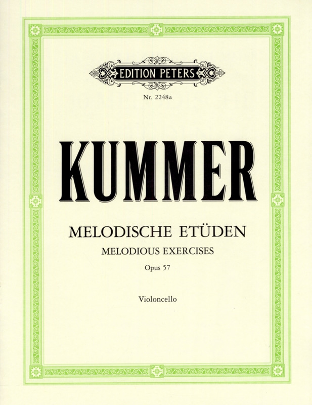 KUMMER F.A. - ESTUDIOS MELODICOS (10) - OP.57