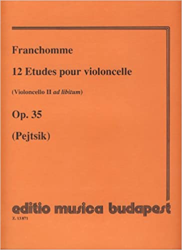 FRANCHOMME A. - ESTUDIOS (12) - OP.35