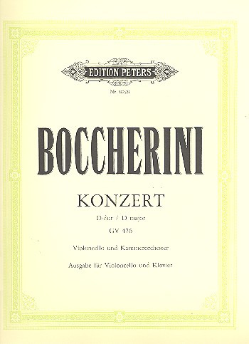 BOCCHERINI L. - CONCIERTO Nº2 RE M - GV.476