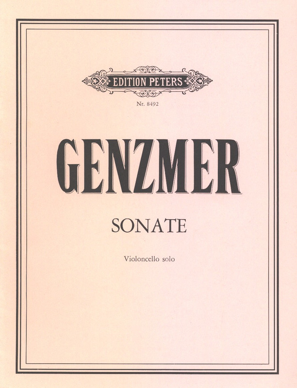 GENZMER H. - SONATA -