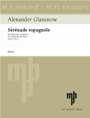 GLAZUNOV A. - SERENATA ESPAÑOLA Nº2 - OP.20 *FUERA DE IMPRESION*