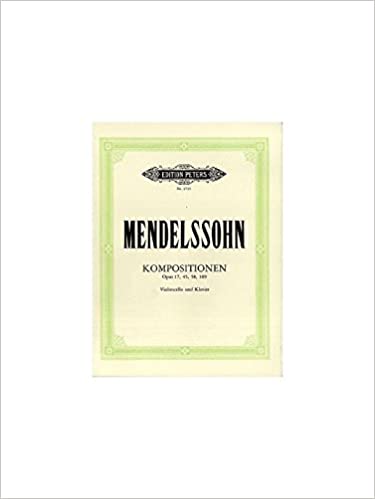 MENDELSSOHN F. - COMPOSICIONES ORIGINALES - OP.17/45/58/109