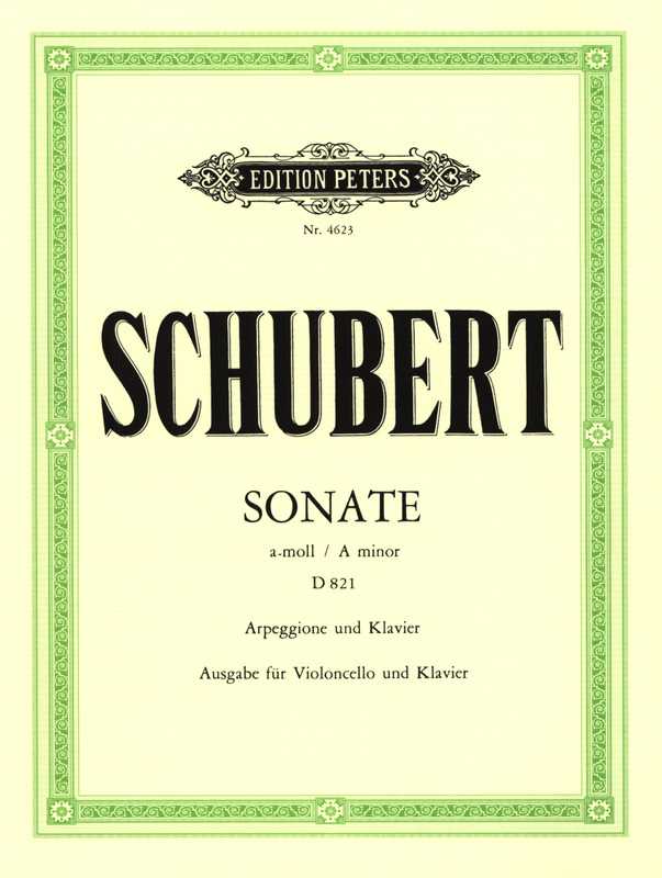 SCHUBERT F. - SONATA LA m ARPEGGIONE - D.821 (+CD)
