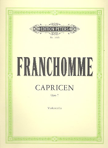 FRANCHOMME A. - CAPRICHOS (12) - OP.7