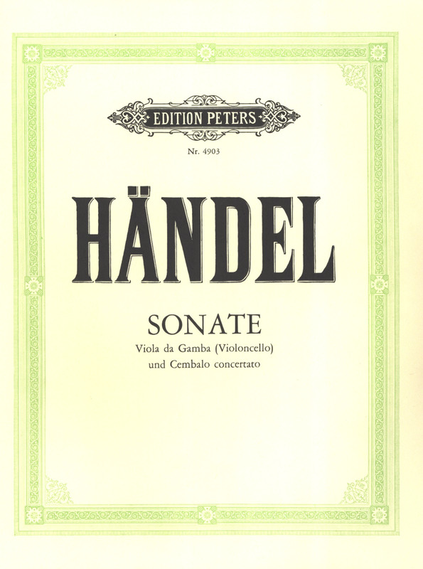 HANDEL G.F. - SONATA DO M -