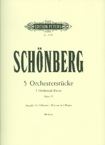 SCHOENBERG A. - ORCHESTERTUCKE OP.16