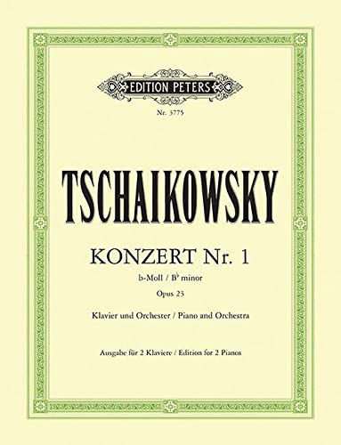 TCHAIKOVSKY P.I. - CONCIERTO Nº 1 SIb m op.23 (2P 4MANOS)