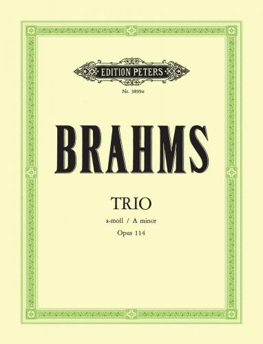 BRAHMS J. - TRIO Nº5 LA m (SC+PT)   CL/VCP - OP.114