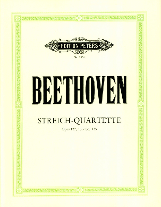 BEETHOVEN L.V. - CUARTETOS V.3 (PT)              2V/VA/VC -